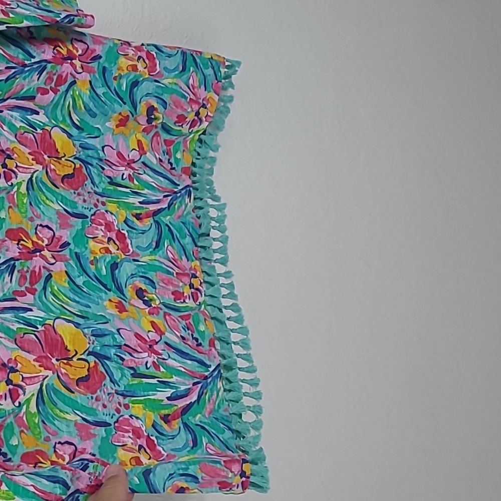 Stella Parker  Floral 3/4 Sleeve Women's Top Size L - Picture 3 of 6